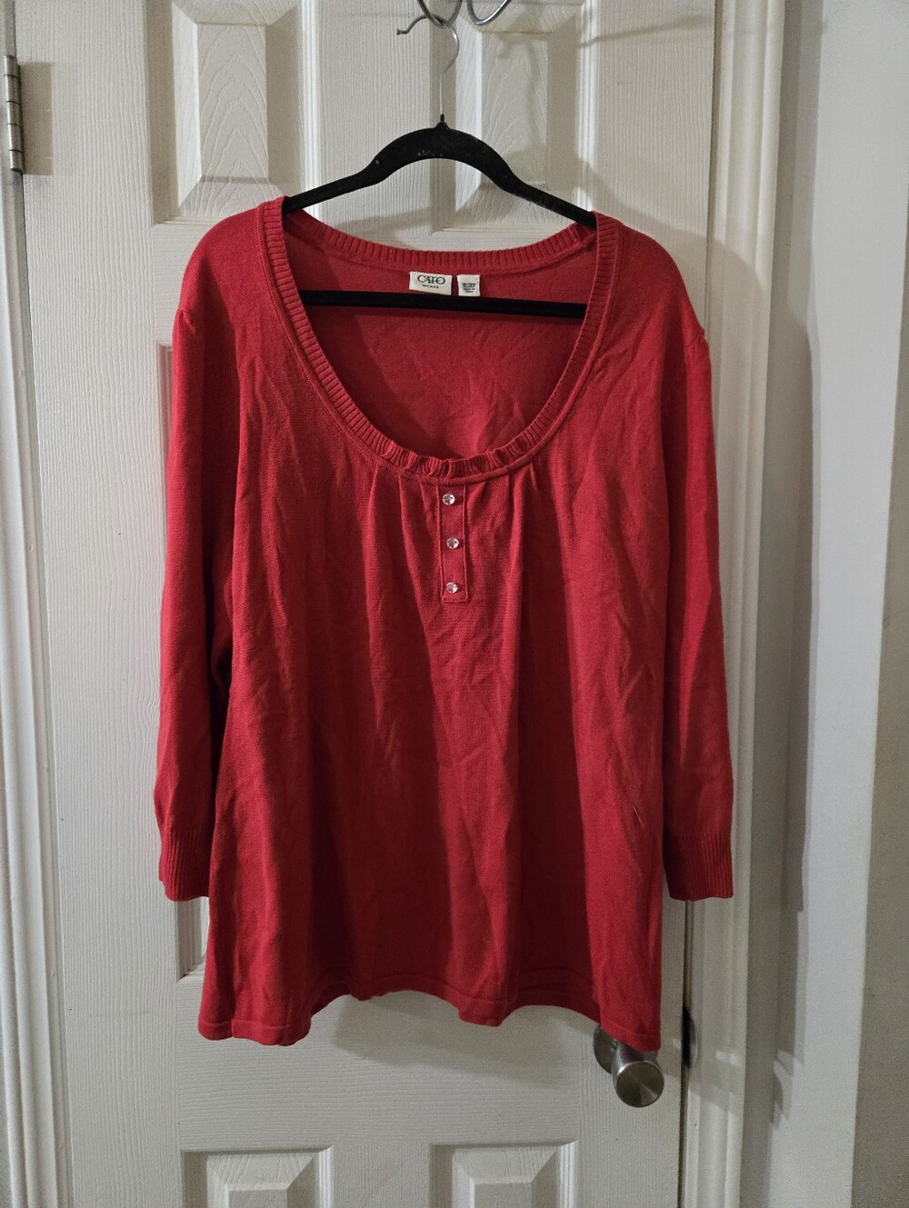 18/20w Cato knit top